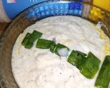 A picture of step 1 of Pudina raita.