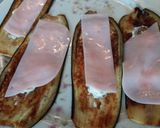 Foto del paso 3 de la receta: Rollitos de berenjena con mousse de ajo y perejil