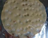A picture of step 5 of Kheema naan.