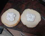 Foto del paso 4 de la receta: Hamburguesa de cerdo con setas al ajillo y mayonesa de cebolla