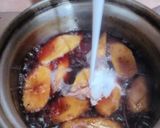 Foto langkah ke 3 dari resep Kolak Ubi Ungu Pisang Tanduk.