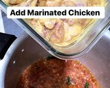 A picture of step 3 of Chicken Biryani.