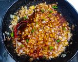 A picture of step 3 of Sultani Dal.