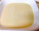Hình bước làm 2 của món Bánh flan nước cốt dừa