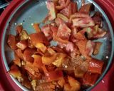 A picture of step 2 of Bell Pepper Chutney.