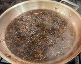 A picture of step 4 of Bourbon Chicken.