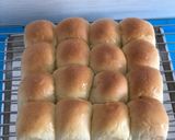Foto langkah ke 9 dari resep Roti Tawar & Roti Sobek, tanpa Susu dan Telur, Resep Nikmatul Rosidah.