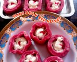 Foto langkah ke 9 dari resep Mini Bolu Red Velvet.