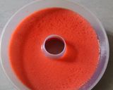 Foto langkah ke 5 dari resep AGAR AGAR SANTAN SIROP ROSE .