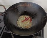 A picture of step 2 of Patta gobhi chana dal.