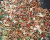 A picture of step 1 of Sweet and Sour Chicken Fried Rice.