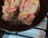 Foto del paso 5 de la receta: Pollo relleno con papas noisette de queso