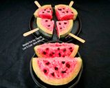 A picture of step 7 of Watermelon Rose Condensed Milk Ice cream - Summer Special.
