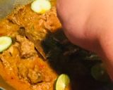 A picture of step 7 of Gondhoraj Chicken or Lebu-Lanka Chicken Curry.