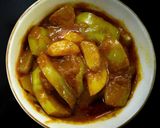 A picture of step 9 of Brinjal Gravy Recipe - Sidedish for Biryani.