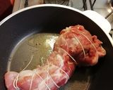 Foto del paso 1 de la receta: Colita de cuadril de cerdo con salsa de cerveza y champiñones