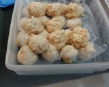 Foto langkah ke 2 dari resep Anabolic Milky Cheese Oat Mooncakes (New Recipe) |High Protein, Low Calorie, Sugar & Gluten Free.