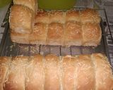 Foto langkah ke 8 dari resep Roti Sobek Eggless no susu no Butter.
