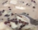 รูปขั้นตอนการทำที่ 6 ของ ขนมบวดถั่วแดงมะพร้าวอ่อน