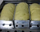 Foto langkah ke 7 dari resep Roti Kukus Pontianak Pandan (no mikser).