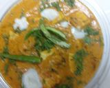 A picture of step 3 of Shahi paneer.