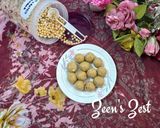 A picture of step 3 of Roasted Gram and Jaggery Laddoos.