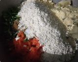 A picture of step 2 of Veggies Oats Cutlet.