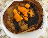 A picture of step 6 of Mango Pancakes.
