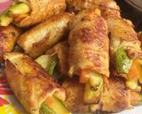 Foto del paso 1 de la receta: Rollitos de pechuga rellena de verduras