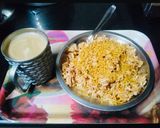 A picture of step 4 of Bhelpuri.