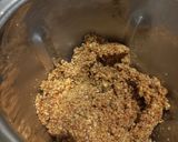 A picture of step 2 of Chapati laddoo.