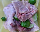 Gambar langkah 1 resipi Ayam Woku.