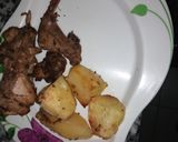 A picture of step 5 of Roast Rabbit meat.