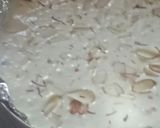 A picture of step 3 of Steam paneer burfi.