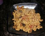 A picture of step 13 of Bacon Mushroom Pasta.