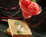 A picture of step 3 of Watermelon sorbet.