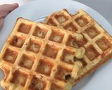 Foto del paso 4 de la receta: Gofres de verduras y jamón serrano (waffles)