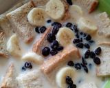 รูปขั้นตอนการทำที่ 2 ของ Banana whole wheat bread pudding low fat