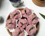 Foto langkah ke 12 dari resep Bolu Kukus Ubi Ungu.