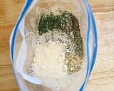 A picture of step 3 of Baked Parmesan Chicken Tenders.