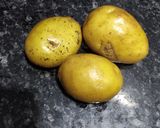 A picture of step 1 of Arrowroot potato bites.