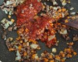 Foto langkah ke 4 dari resep Bolognese Baked Butter Rice.