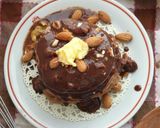 Foto langkah ke 5 dari resep Pancake coklat.