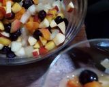 Une image de l'étape 10 de Cerises 🍒farandole 🍑🧅 fruits de saison 🍓🍐🍃.