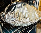 A picture of step 5 of Festive Turkey with Smoked Bacon.
