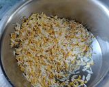 A picture of step 3 of Sweet Pongal.