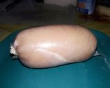 Foto del paso 2 de la receta: Roll de pollo (relleno con jamón y queso)