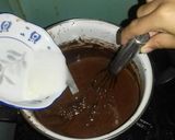 Foto langkah ke 3 dari resep Pudding coklat dengan vla vanilla.