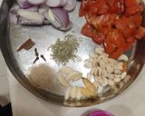 A picture of step 2 of Chhole Masala.