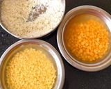 A picture of step 1 of Khichidi.